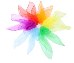 Magni Sansetørklæder, 6 stk- Aktivitetslegetøj