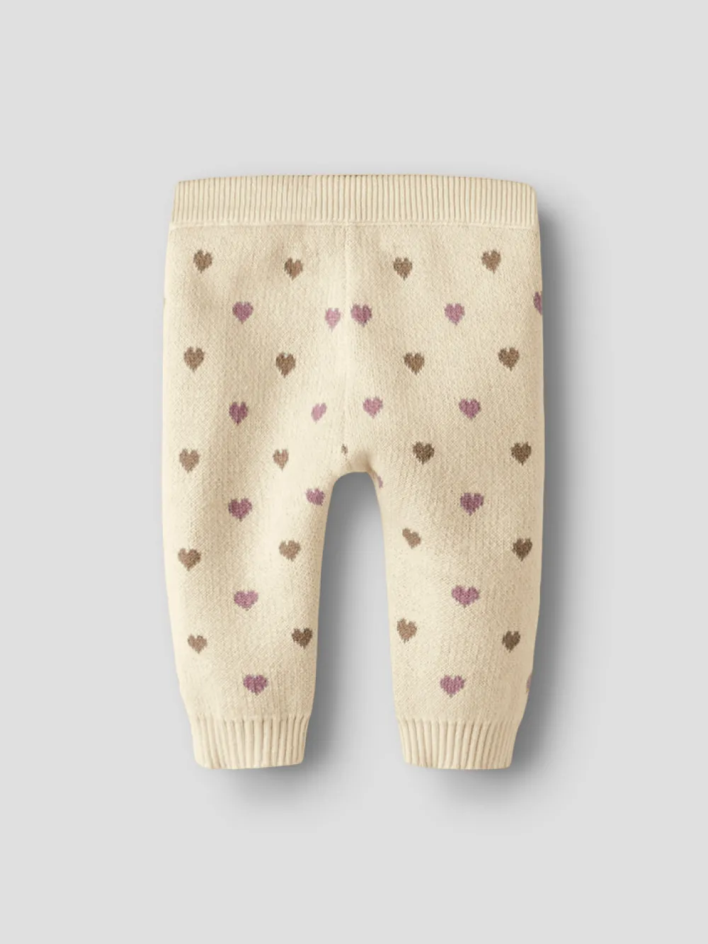 Lil' Atelier Saran Hjerte Srikbukser - Turtledove- Bukser