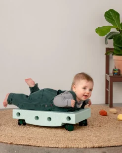 MODU Scooter board Ocean Mint / Forest Green- Store Byggesæt|Tumlemøbler