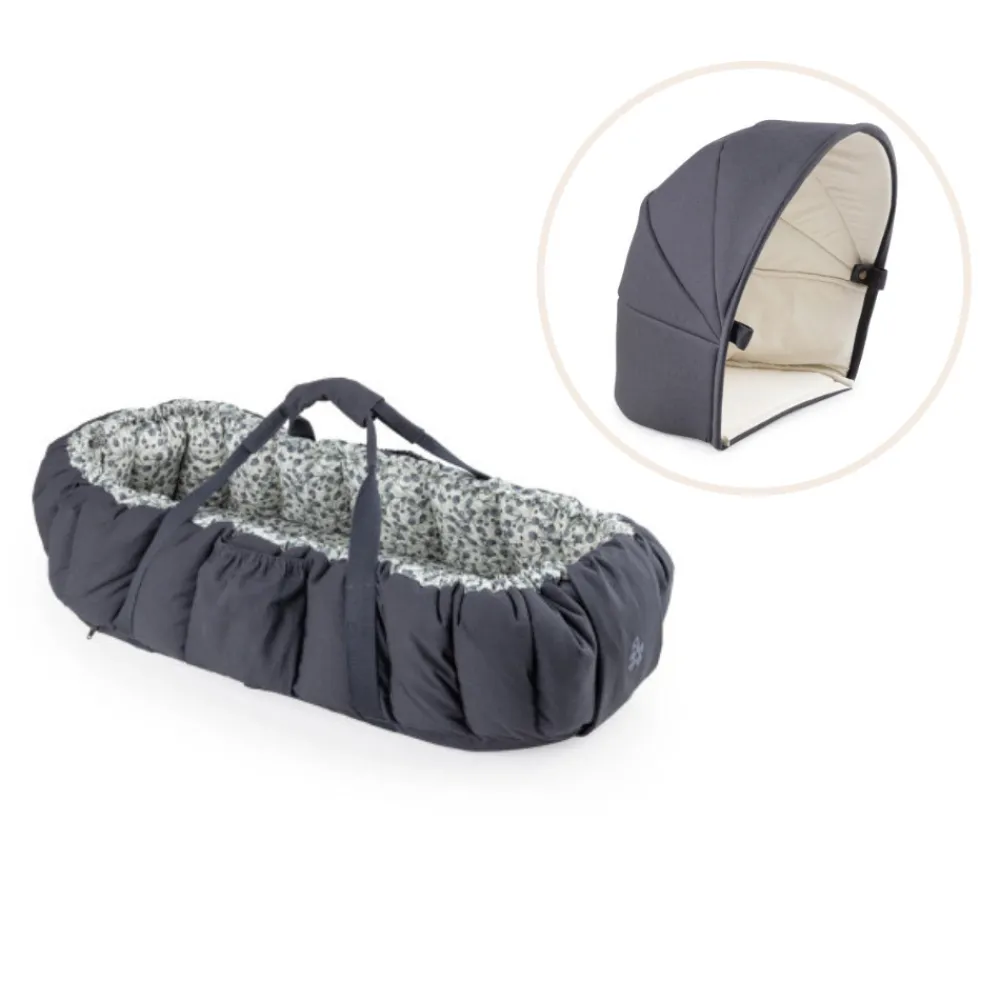 Sebra lift med kaleche - Blue olive- Lifte