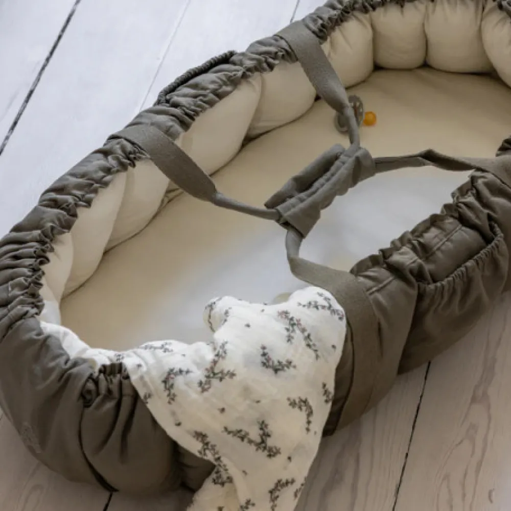 Sebra lift med kaleche - Dark olive- Lifte