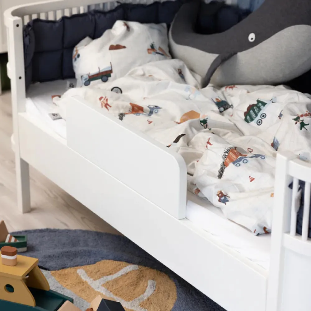 Sebra universal sengehest - hvid - FSC-Børn Sengeheste