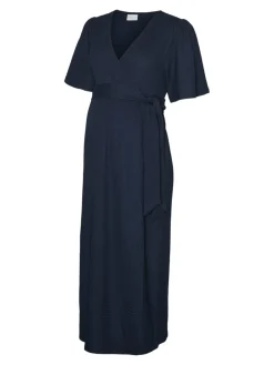 MamaLicious Selima Tess Kjole - 19-3923TCX- Kjoler/Nederdele