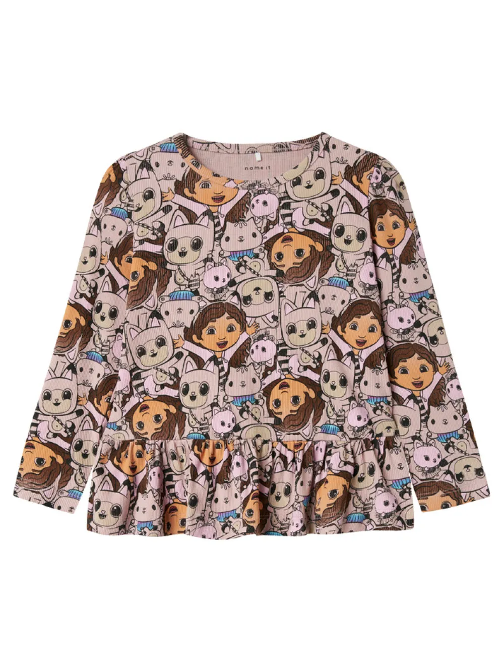 NAME IT Semma Gabby Bluse - Burnished Lilac- Licens|Bluser