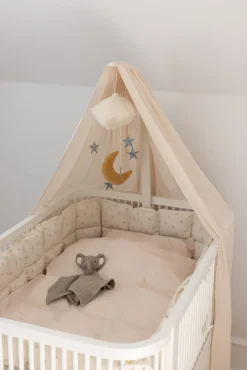 Sebra Sengehimmel, birchbark rose-Børn Sengehimler & Himmelpinde