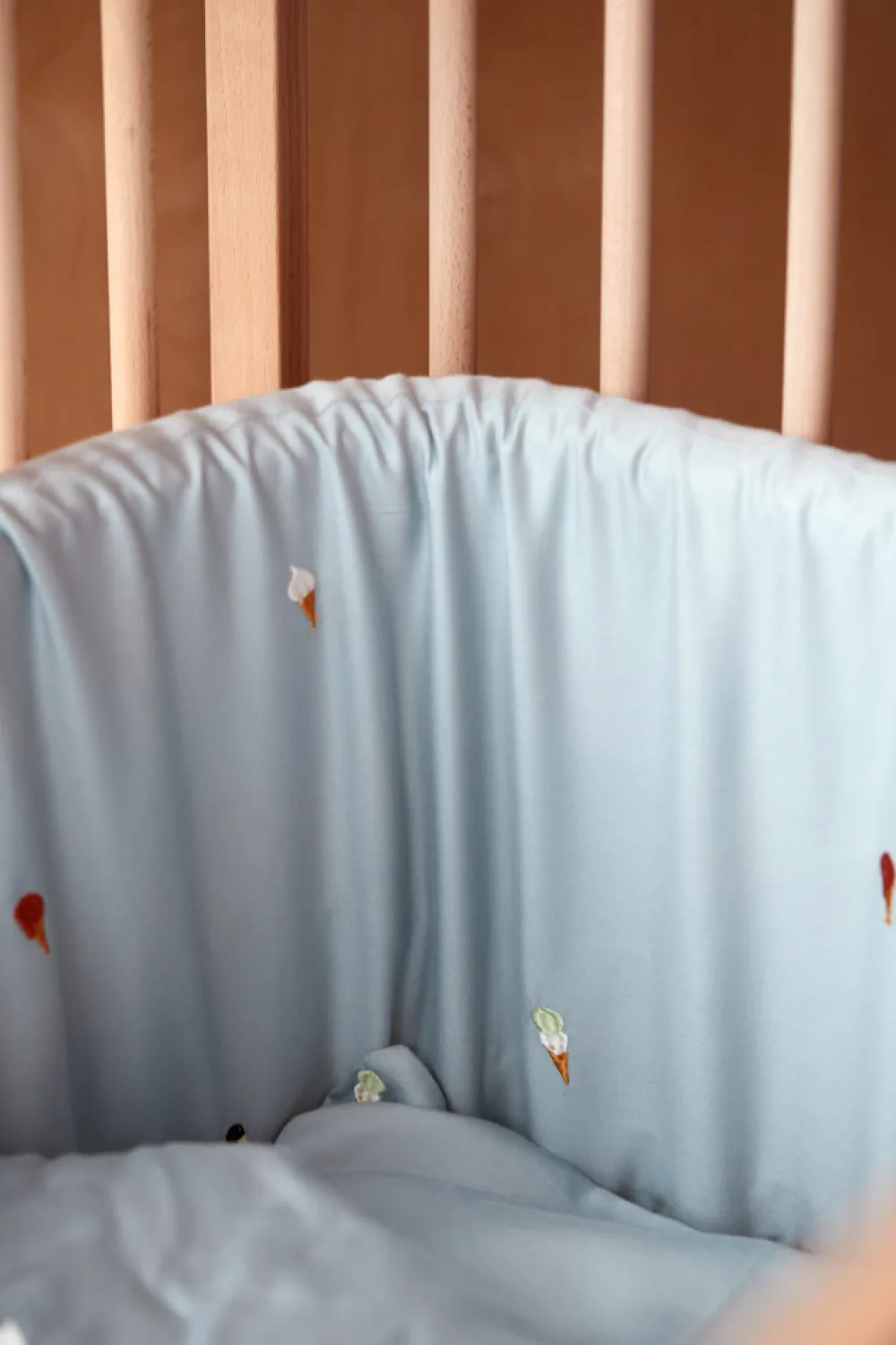 Filibabba Sengerand - Pearl Blue-Børn Sengerande