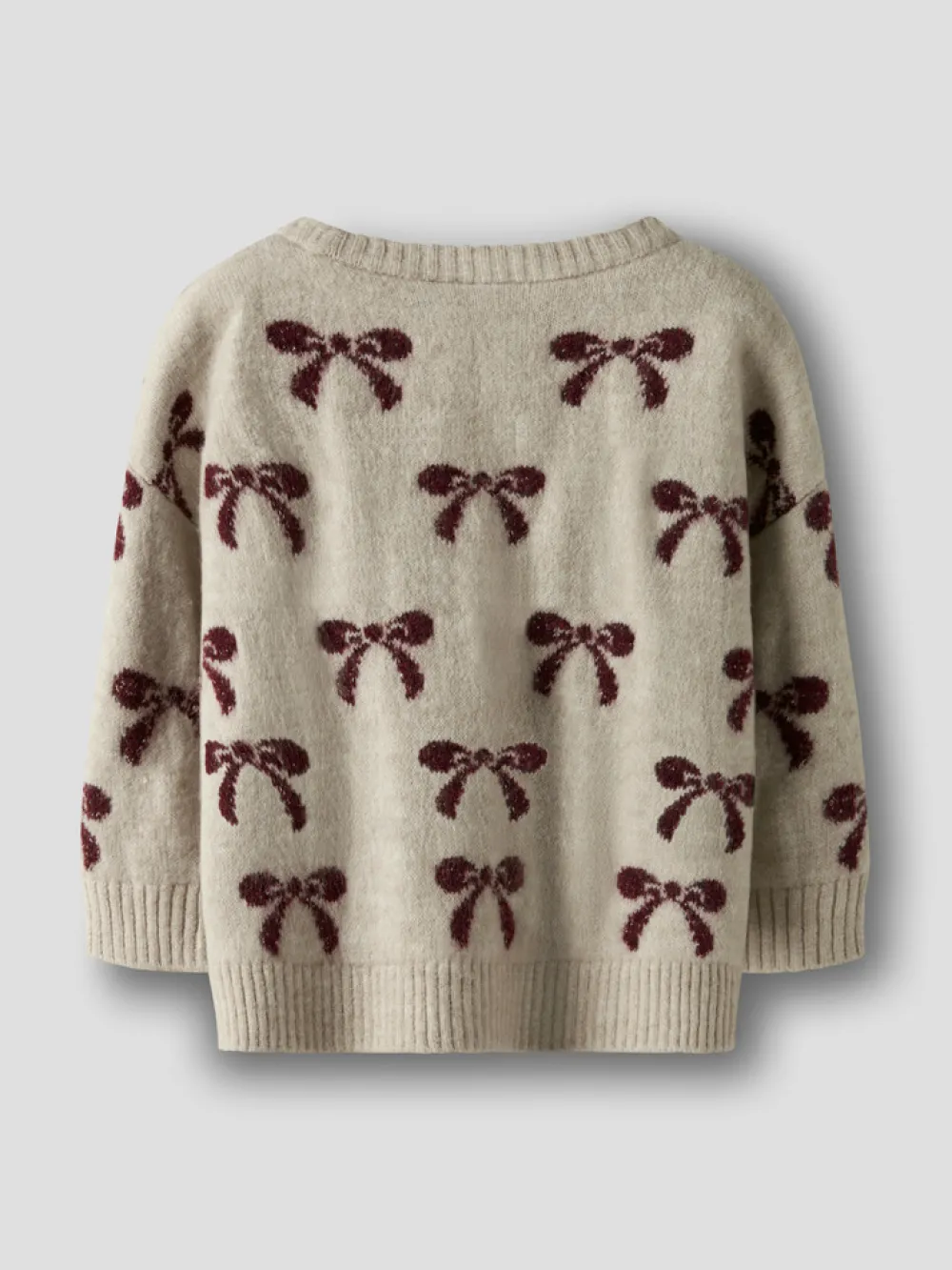 NAME IT Senya Trøje - Cement- Cardigans, Veste & Trøjer