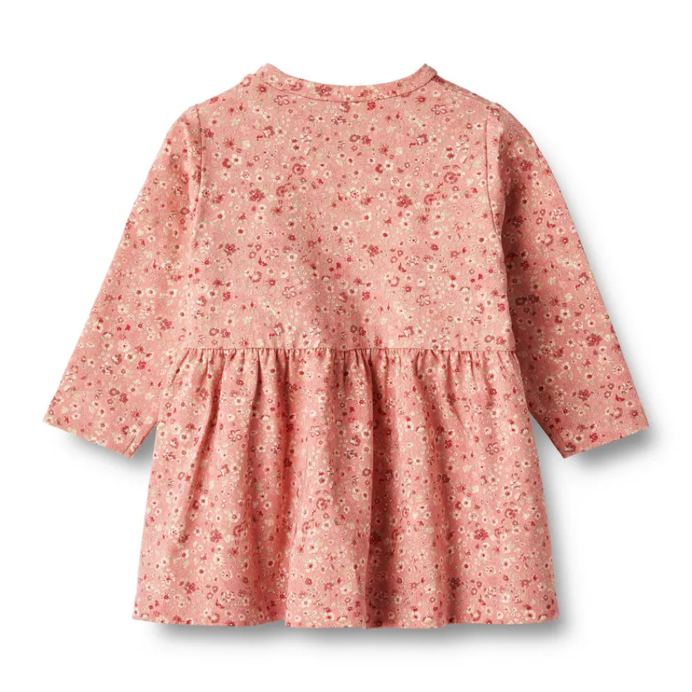 Wheat Sessa jersey kjole - rosette flowers- Kjoler