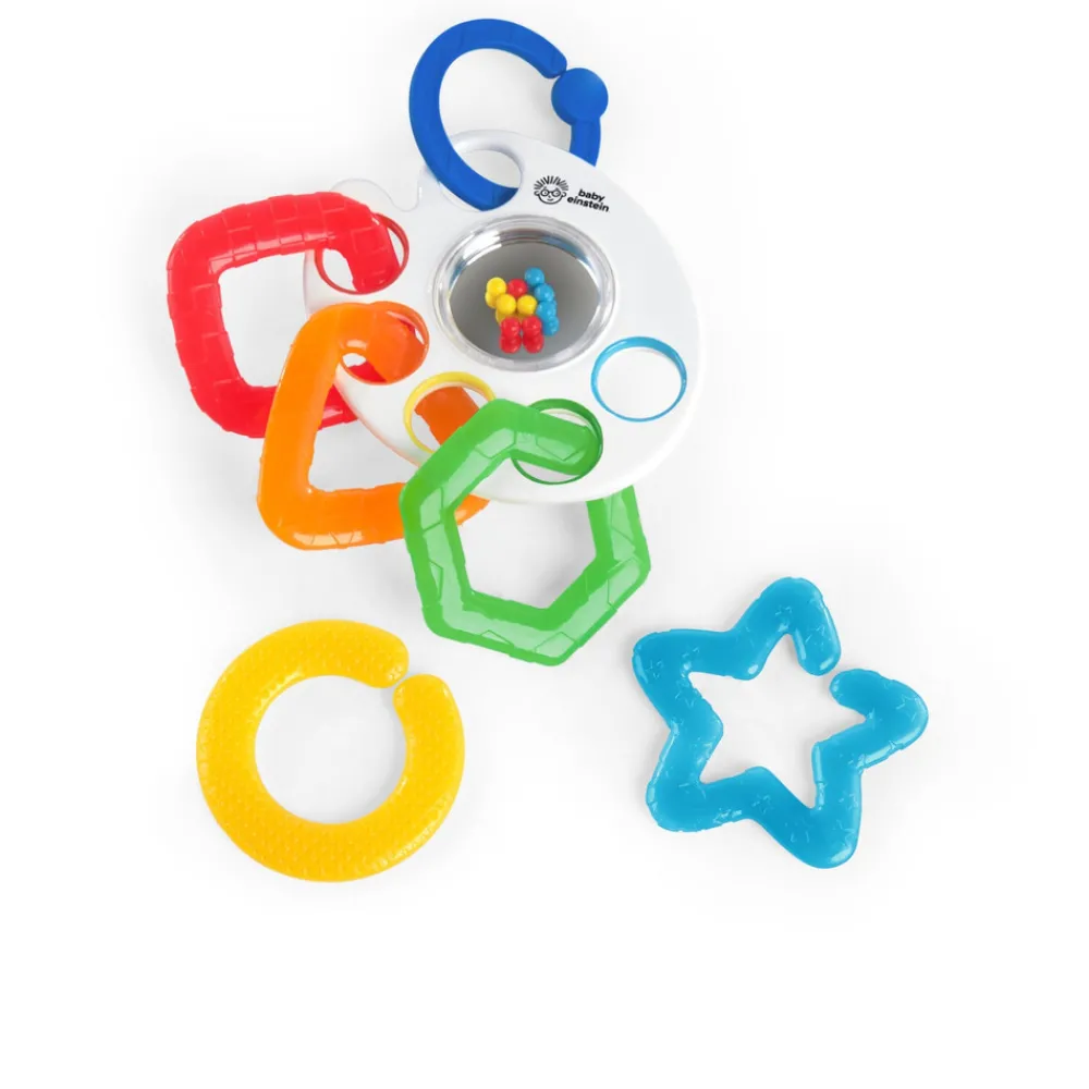 Baby Einstein Shake, Rattle & Soothe bidering-legetøj- Bideringe & Rangler