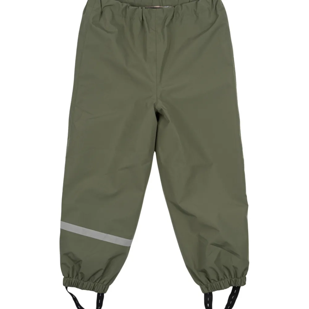 Mikk-Line Shell Bukser - DUSTYOLIVE- Softshell & Fleece