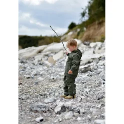 Mikk-Line Shell Bukser - DUSTYOLIVE- Softshell & Fleece