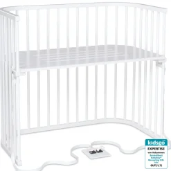 Babybay Side by side seng, Boxspring XXL - hvid-Børn Side By Side Senge