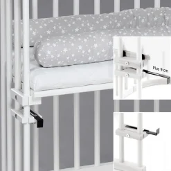 Babybay Side by side seng, original - hvid-Børn Side By Side Senge