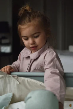 Vanilla COPENHAGEN Side By Side vuggerand - oyster grey-Børn Sengerande