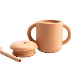 Magni Silicone Kop med sugerør og dobbelt håndtag- Service