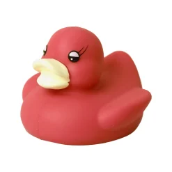 Magni Silikone badeænder, rød, gul, grøn eller blå - 1 stk- Badelegetøj