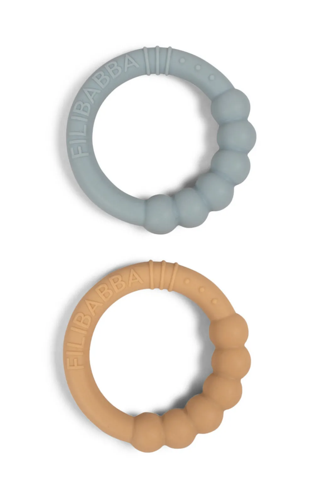 Filibabba Silikone bidering 2-pak - silt green- Bideringe & Rangler