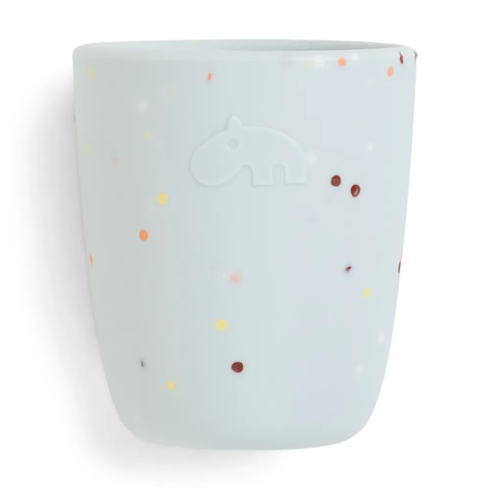 Done By Deer Silikone første spisesæt - Blå- Service