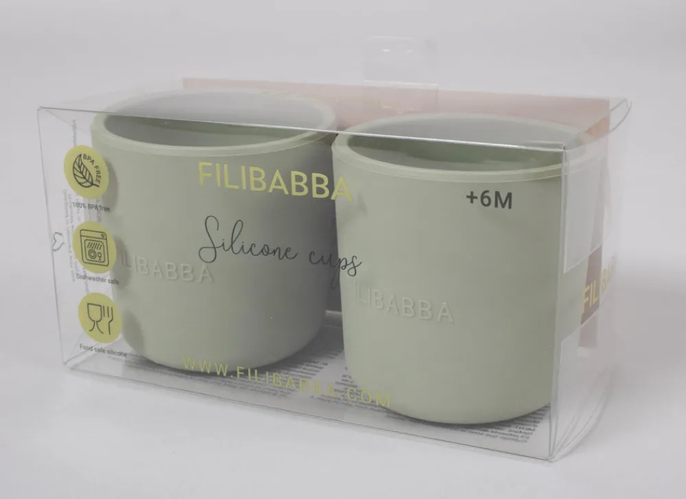 Filibabba Silikone kop - green- Service