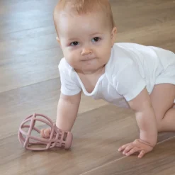 Le Toft Silikone Luftballon - støvet rosa- Sansebolde
