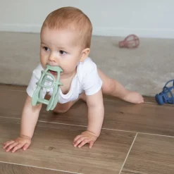 Le Toft Silikone Raket - støvet grøn- Sansebolde