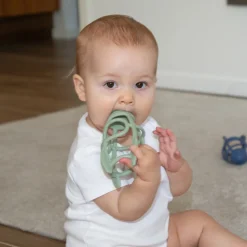 Le Toft Silikone Raket - støvet grøn- Sansebolde