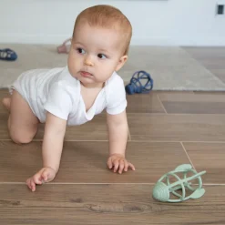 Le Toft Silikone Raket - støvet grøn- Sansebolde