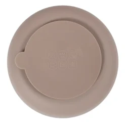 Filibabba Silikone skål 2-pak - Warm Grey- Service