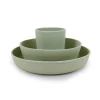 Filibabba Silikone spisesæt - green- Service