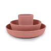 Filibabba Silikone spisesæt - rose- Service