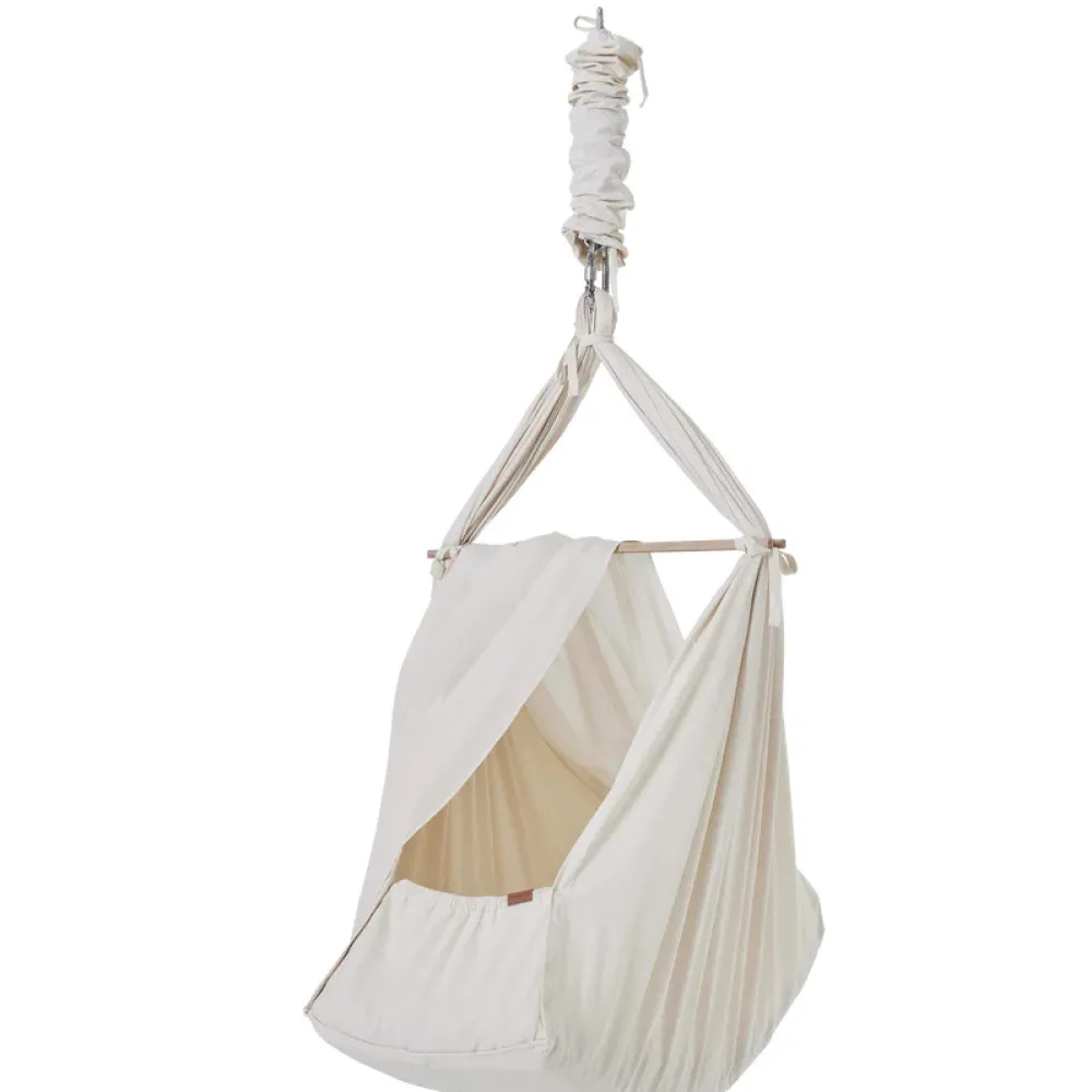 MEMBANTU Single slyngevugge natur-Børn Slyngevugger