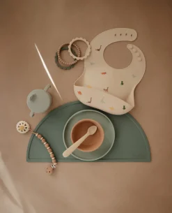 MUSHIE Sippy-Kop I Hård Plast - Sage- Service