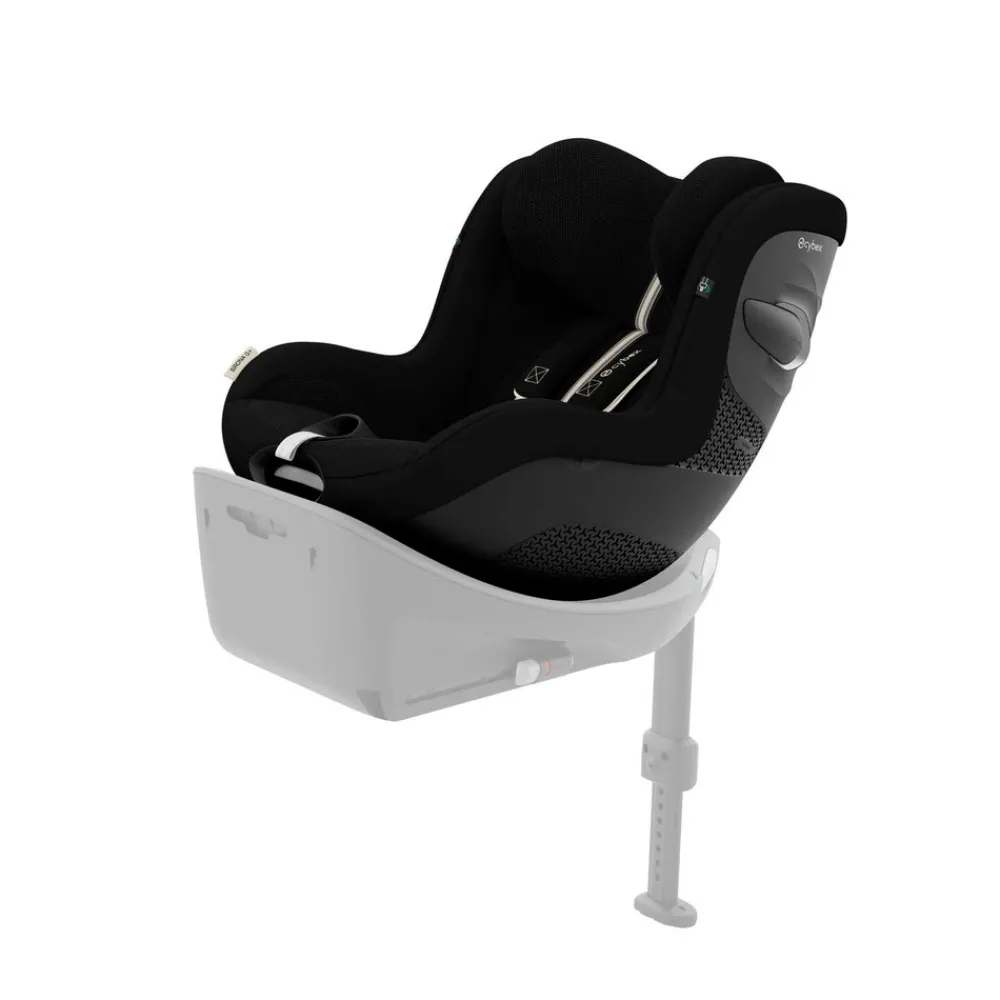 Cybex Sirona G I-size Plus - Moon Black- Autostole 61-105 Cm (3 Mdr.-4 År)