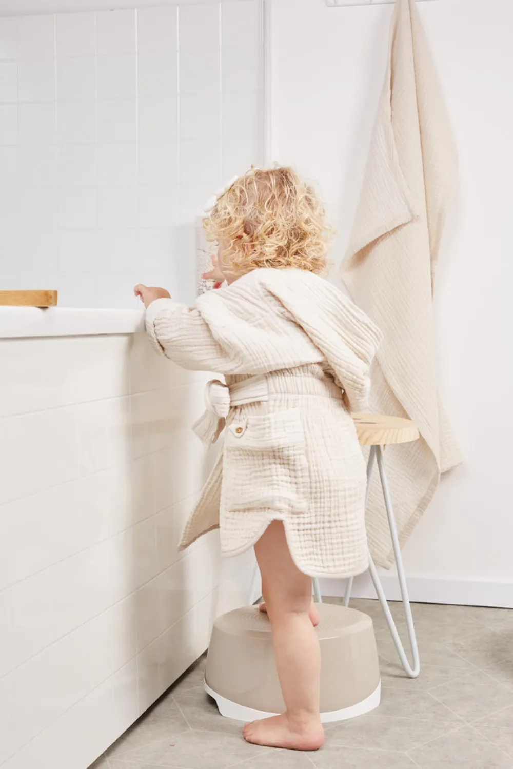 Bébé-Jou Skammel - taupe- Potter, Toiletsæder & Skamler