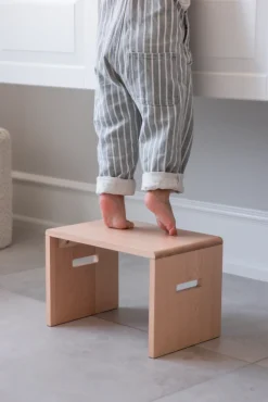 Sebra Skammel, træ-Børn Bænke & Skamler