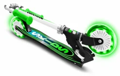Skids Control Foldbart løbehjul med lys, grøn- Løbehjul & Rulleskøjter