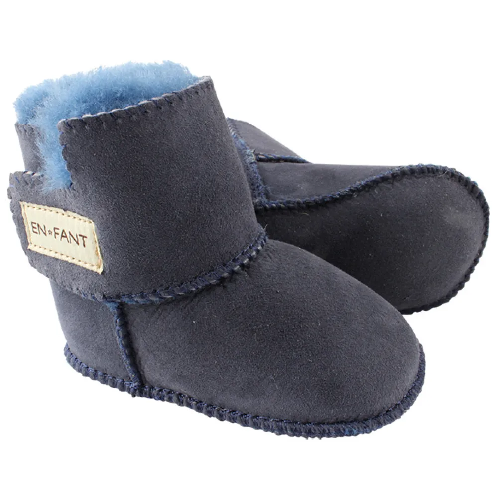 En Fant Skindfutter - Navy/04- Futter