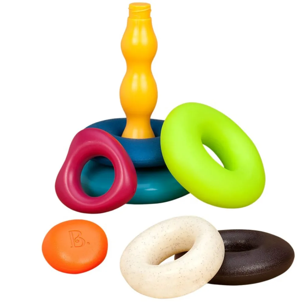 B Toys Skipping Stones - Stabeltårn- Stabelklodser