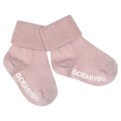 GOBABYGO Skridsikre Strømper Bomuld - Alt rosa- Skridsikre Strømper