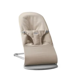 BabyBjörn Skråstol Bliss - Vævet mélange, Lys beige-Børn Skråstole