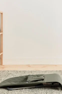 BabyBjörn Skråstol Bliss Vævet, blomsterbladsquilt,mørkegrøn-Børn Skråstole