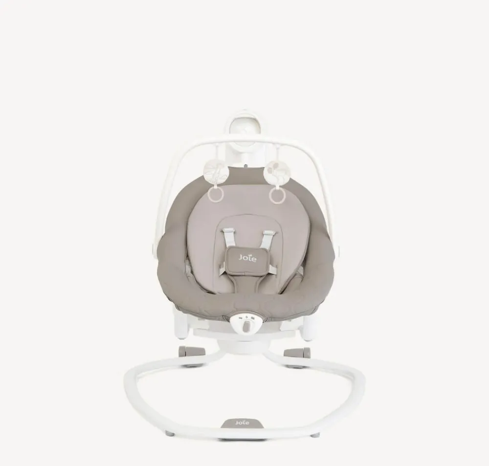 Joie Skråstol, med swing, Serina 2i1, Walnut-Børn Skråstole