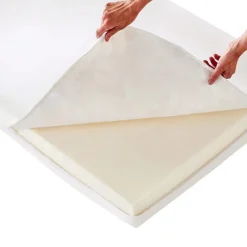 Hoppekids Skummadras inkl. betræk, 90x200 cm, H: 9cm, Hvid-Børn Madrasser