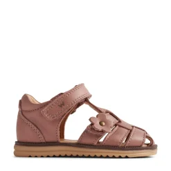Wheat Sky blomster sandal - old rose- Sandaler Med Lukket Tå