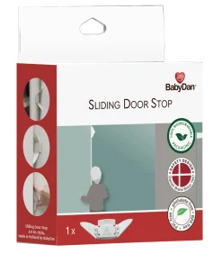 BabyDan Skydedørsstop- Sikkerhed I Hjemmet