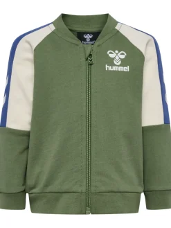 hummel Skylan zip jakke - OLIVINE- Cardigans, Veste & Trøjer