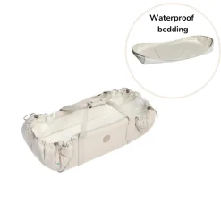 Najell SleepCarrier X inkl. waterproof bedding - Oat beige- Lifte