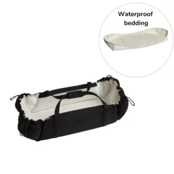 Najell SleepCarrier X inkl. waterproof bedding - Matte black- Lifte