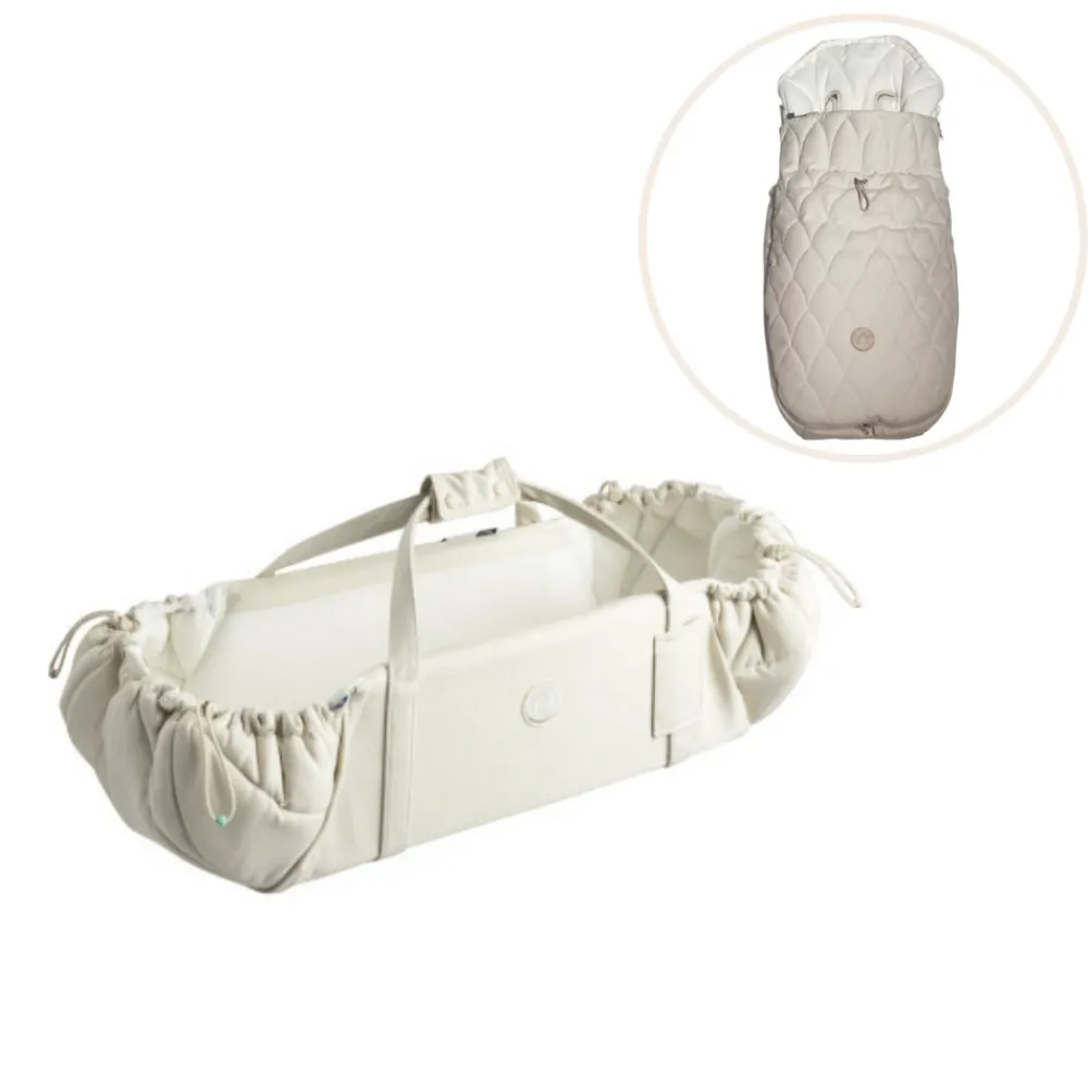 Najell SleepCarrier X og Kørepose - Oat Beige- Lifte