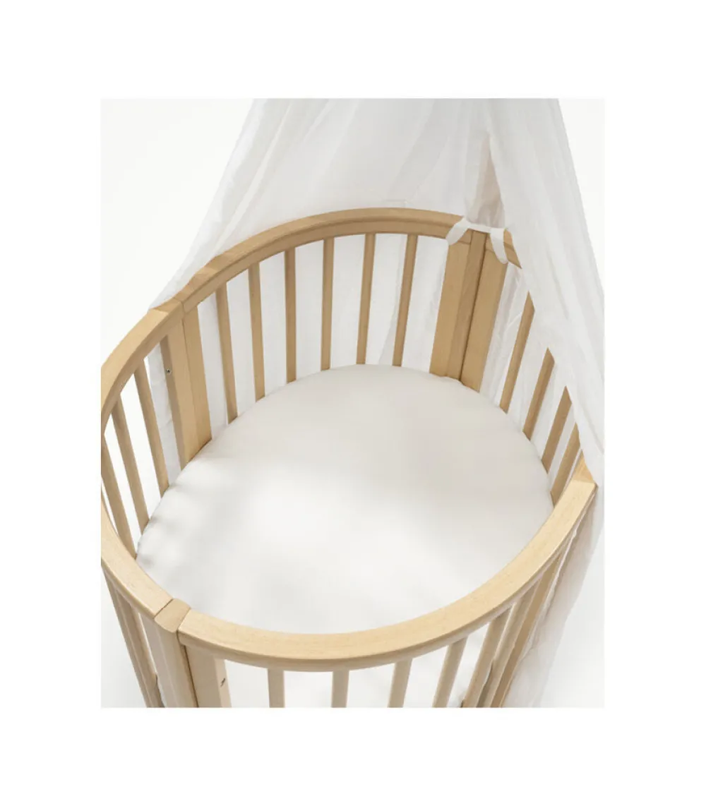 Stokke® Sleepi Mini Stræklagen Hvid-Børn Lagner & Vådliggerlagner